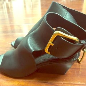 Sigerson Morrison genuine leather wedges
